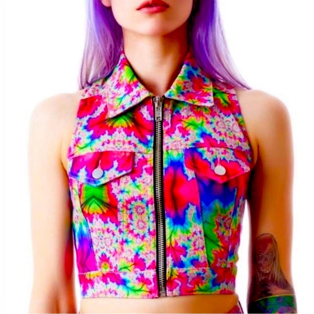 Iron Fist 24 HRS Kaleidoscope Top Size Small